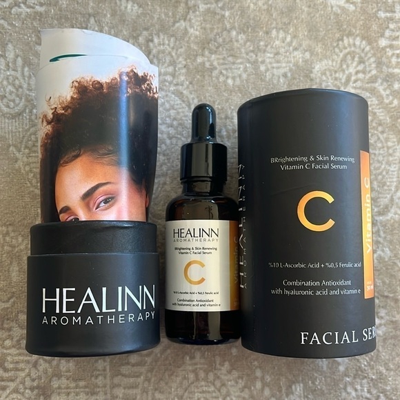 Brand New Set of 2 Vitamin C Facial Serum Brightening Firming Lifting Hydrating - Picture 2 of 12